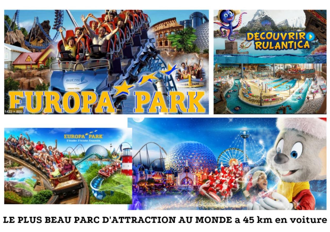 Colmar Appt familial à 3 min du centre - parking gratuit - Une chambre et 5 pers Extérieur photo